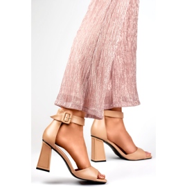 Women's Sandals X8195NU beige 1