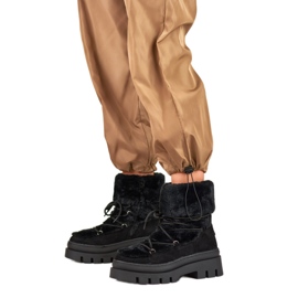 Snow boots Model XH9370-1-B Black - PRIMO 1