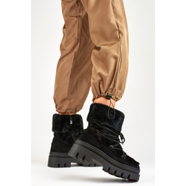 Snow boots Model XH9370-1-B Black - PRIMO 2