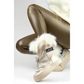 Snow boots Model 5705-4BE Beige - PRIMO 2