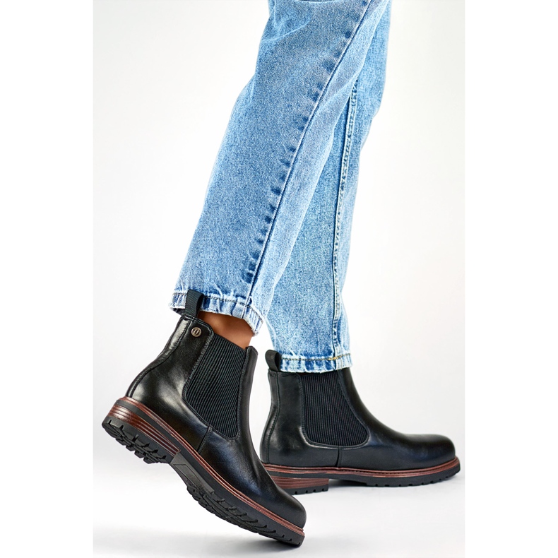 Chelsea boots Model GD-WL71B black 1
