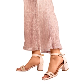 Sandals Model 7212P Pink - PRIMO 1