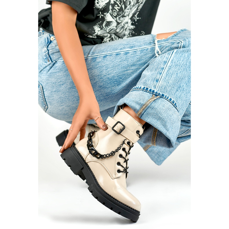 Workers Model 250013BE-LA Beige Varnish - PRIMO 1