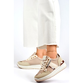 Sports Shoes Model 9053-SP-BE beige 1