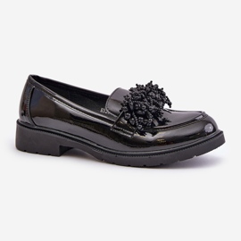 Women's Patent Loafers S.Barski HY369A Black 2