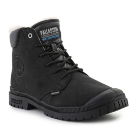 Palladium sp20 Cuff Leather Waterproof Wl 79067-008-M shoes black 1