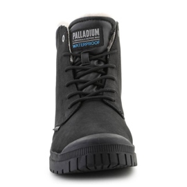 Palladium sp20 Cuff Leather Waterproof Wl 79067-008-M shoes black 2