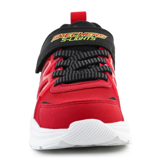 Skechers S-Lights Prisma Trons shoes 400090L-RDBK red 2 Skechers S-Lights Prisma Trons shoes 400090L-RDBK red 2