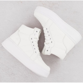 News high sports shoes W 8166 EVE465A white 2