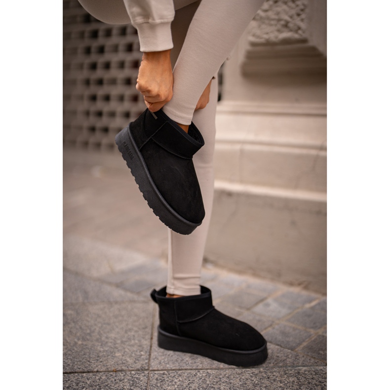 Low Platform Snow Boots Big Star OO274A099 Black 2