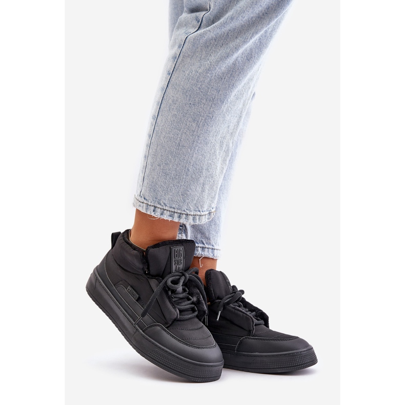 Big Star Women's Insulated Sneakers OO274A530 Black 1