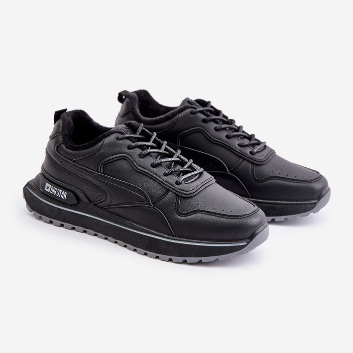 Men's Insulated Sneakers Big Star OO174675 HI-POLY System Black 1 Men's Insulated Sneakers Big Star OO174675 HI-POLY System Black 1