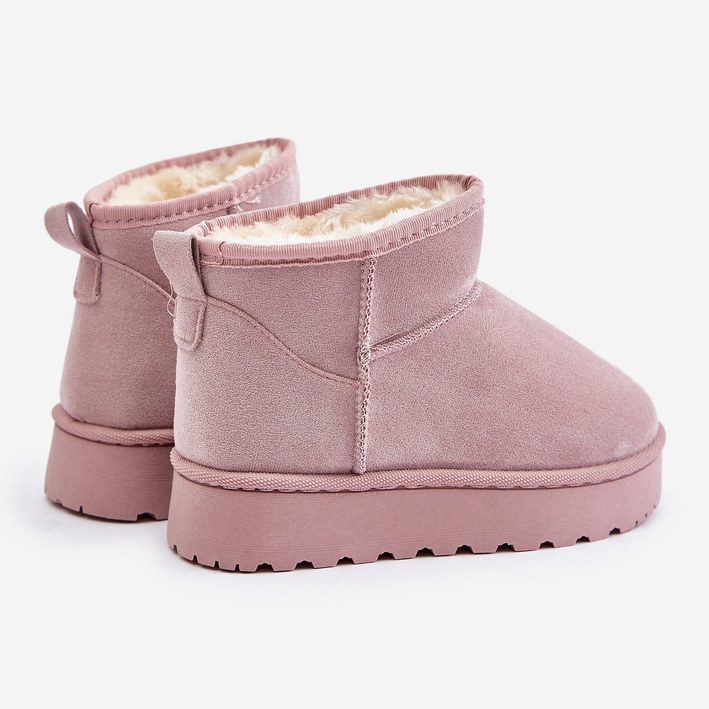 Children's Insulated Snow Boots Pink Nallita 2