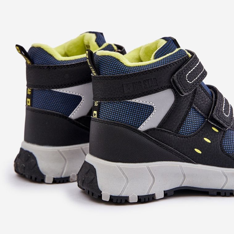 Insulated Children's Snow Boots Big Star OO374130 Navy Blue 2 Insulated Children's Snow Boots Big Star OO374130 Navy Blue 2