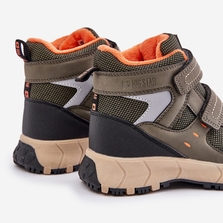 Insulated Children's Snow Boots Big Star OO374129 Khaki green 2