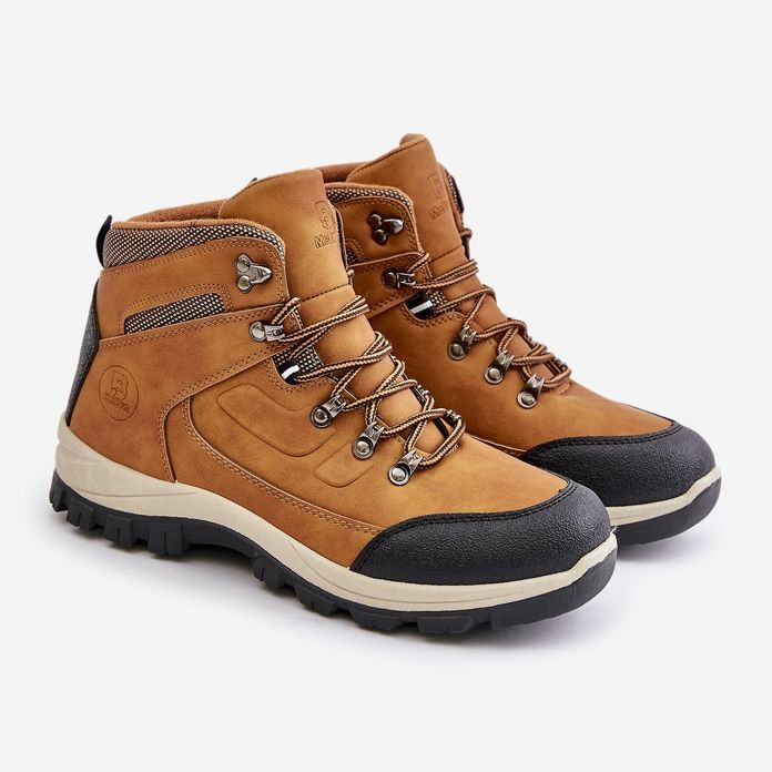 McBraun Camel Men's Insulated Hiking Boots brown 1