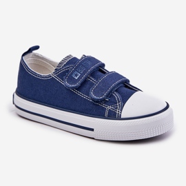 Children's Velcro Sneakers Big Star OO374010 Navy blue 1