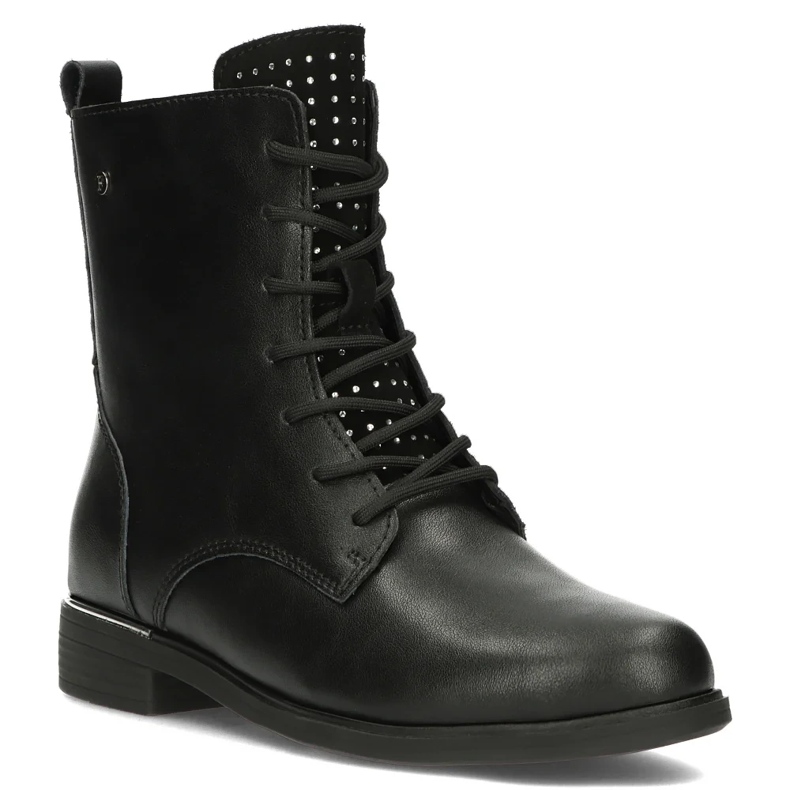 Filippo DBT4747/24 Bk D leather boots, black 2