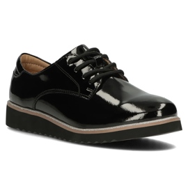Filippo DP1514/24 Bk leather shoes, black 1