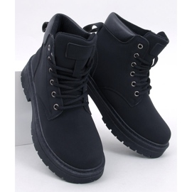 Kellers Black women's timber boots 1