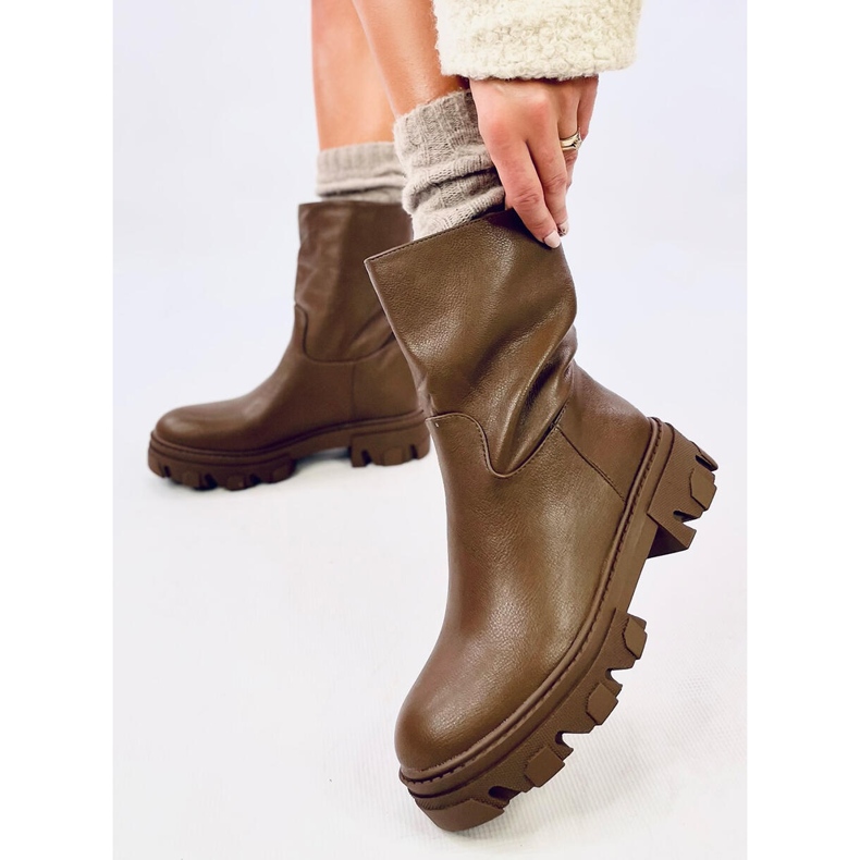 Bunton Brown straight-cut ankle boots 2