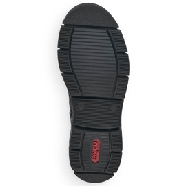 Waterproof comfortable boots for women black Rieker X3410-00 2 Waterproof comfortable boots for women black Rieker X3410-00 2