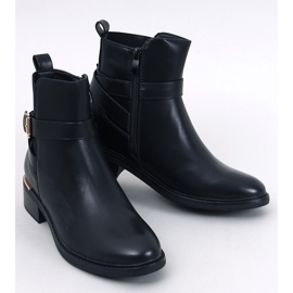 Classic Chelsea boots with a buckle, Cowans Black 1
