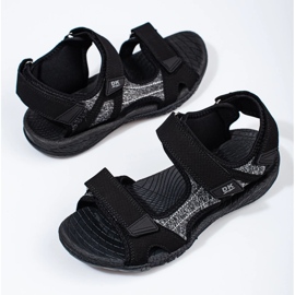 DK men's sandals black 2