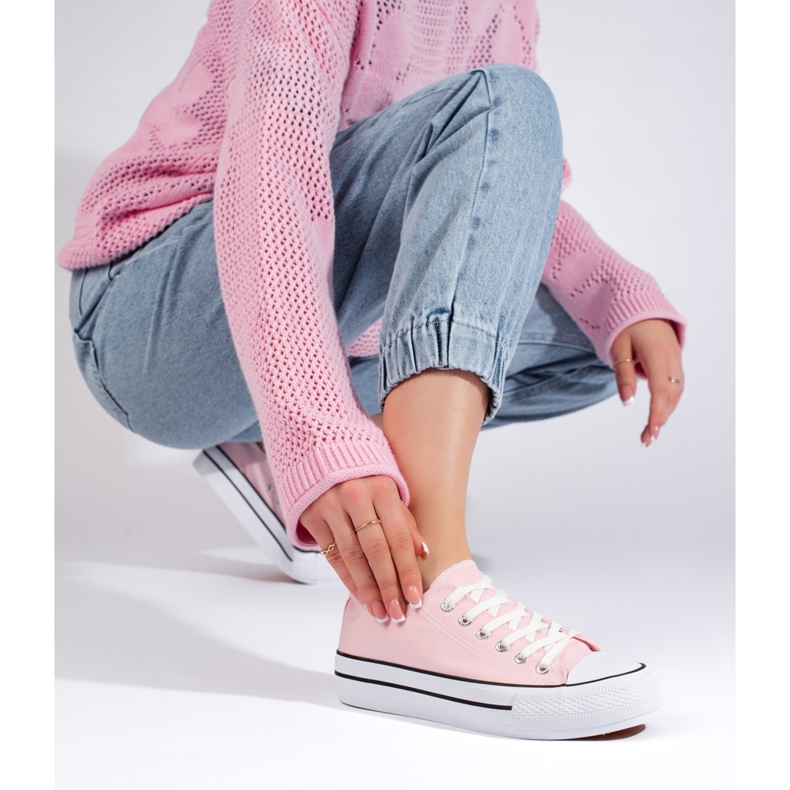 Women's pink sneakers 1 Women's pink sneakers 1