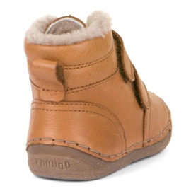 Froddo winter insulated boots with Velcro (G2110113-1) beige 1