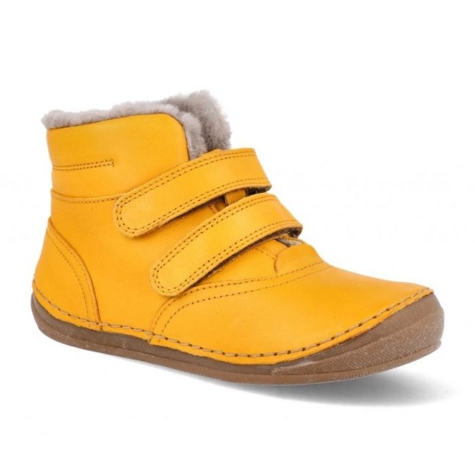 Froddo winter insulated boots with Velcro (G2110113-7) yellow 1