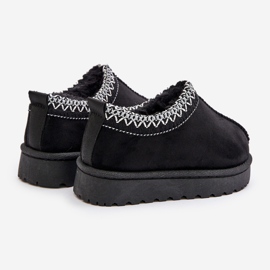 Children's Snow Boots On Platform, Lined With Fur, Black Vilabria 2