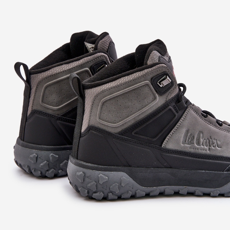 Insulated Men's Hiking Shoes Lee Cooper LCJ-24-01-2939 Gray grey 2 Insulated Men's Hiking Shoes Lee Cooper LCJ-24-01-2939 Gray grey 2