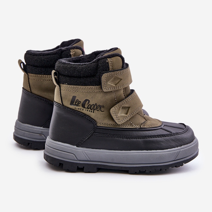 Boys' Lee Cooper Insulated Snow Boots LCJ-23-01-2058 Green 2 Boys' Lee Cooper Insulated Snow Boots LCJ-23-01-2058 Green 2
