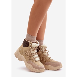 Lee Cooper Women's Insulated Boots LCJ-24-03-3059L Beige 1
