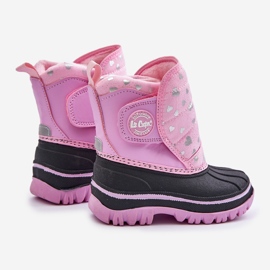 Children's Velcro Snow Boots Lee Cooper LCJ-24-44-2863K Pink 2