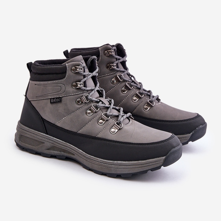 Men's Insulated Hiking Boots Lee Cooper LCJ-24-03-3033M Gray grey 1 Men's Insulated Hiking Boots Lee Cooper LCJ-24-03-3033M Gray grey 1