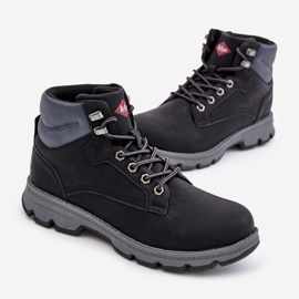 Lee Cooper Men's Hiking Shoes Trappers LCJ-24-01-2948 Black 1