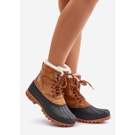 Women's Lace-Up Snow Boots With Fur Lee Cooper LCJ-24-44-2869 Camel brown 1 Women's Lace-Up Snow Boots With Fur Lee Cooper LCJ-24-44-2869 Camel brown 1