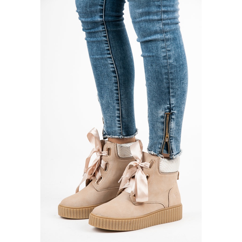 Vices Lace-up creepers brown 1