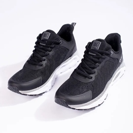 Men's black sports shoes Big Star LL174096 Memory Foam 1