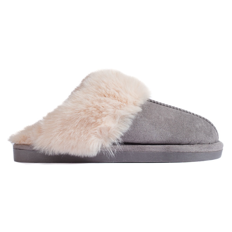 Shelovet gray women's slippers grey 1 Shelovet gray women's slippers grey 1