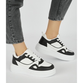 Black women's platform sports shoes 2 Black women's platform sports shoes 2