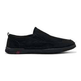 Men's black loafers 1
