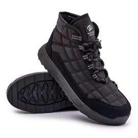 Insulated Men's Winter Lace-Up Boots Progress PROGJ-24-153 Black 7