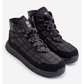 Insulated Men's Winter Lace-Up Boots Progress PROGJ-24-153 Black 3