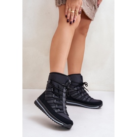 Progress PROGJ-20-02 Women's Snow Boots Black 2