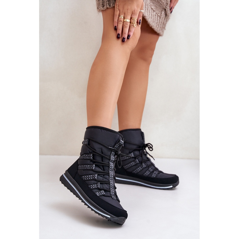 Progress PROGJ-20-02 Women's Snow Boots Black 2