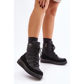 Progress PROGJ-24-157 Women's Snow Boots Black 2