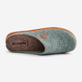 Women's home shoes Inblu Slippers CS000039 Green 2